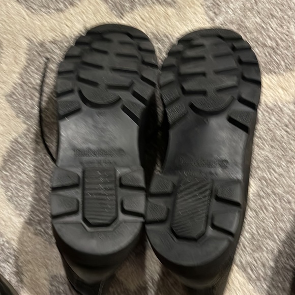 Timberland Men Basic Insulated Waterproof Black Leather Lace Boots sz 11 - Picture 3 of 3